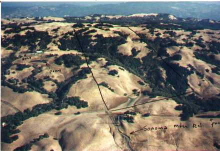 Lafferty Ranch from the air