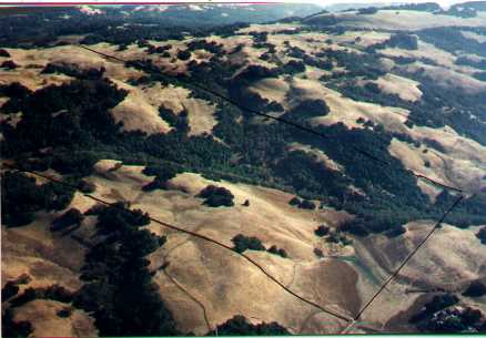 Another view of Lafferty Ranch from the air.