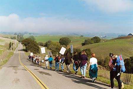 Bottom of Sonoma Mountain Road
