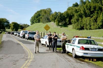 Sheriff's Dept. tactical unit vehicles