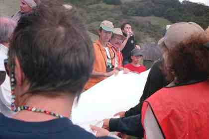 Unfurling the Lafferty community quilt