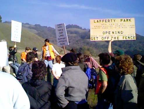 Bruce Hagen works the crowd