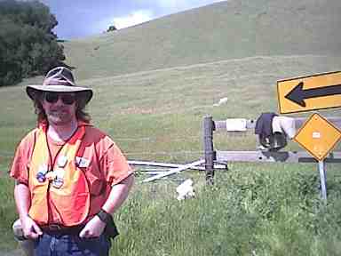 Dave Libchitz at Lafferty gate.